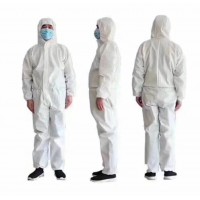 Disposable virus isolation protective suit